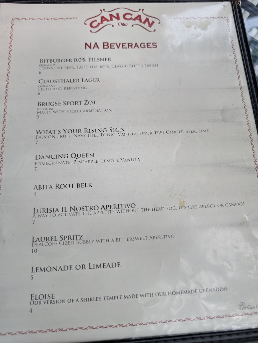 Menu Can Can Brasserie-4